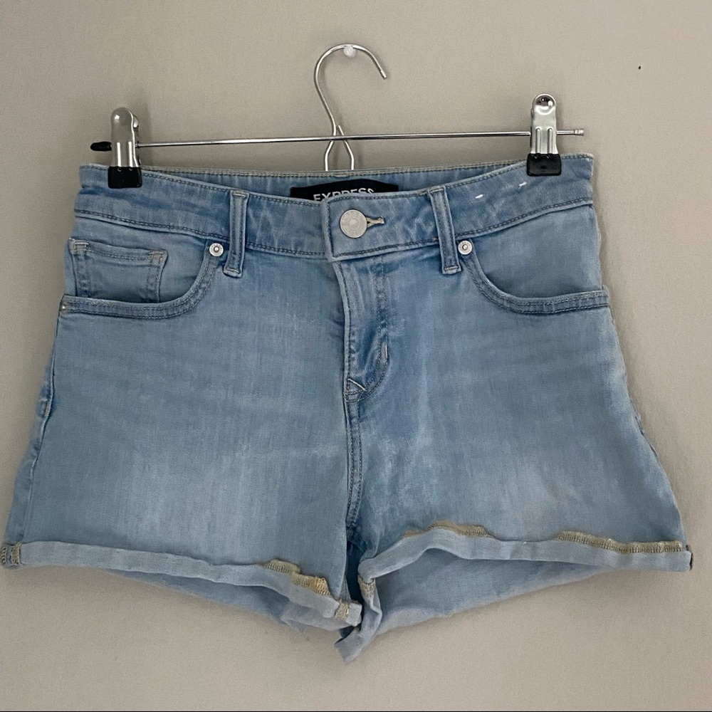 Express jean shorts